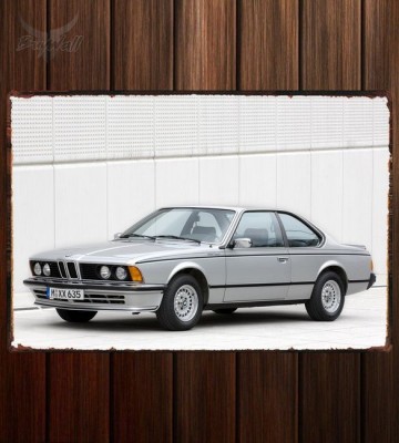 Металлическая табличка BMW 635CSi (E24) 038